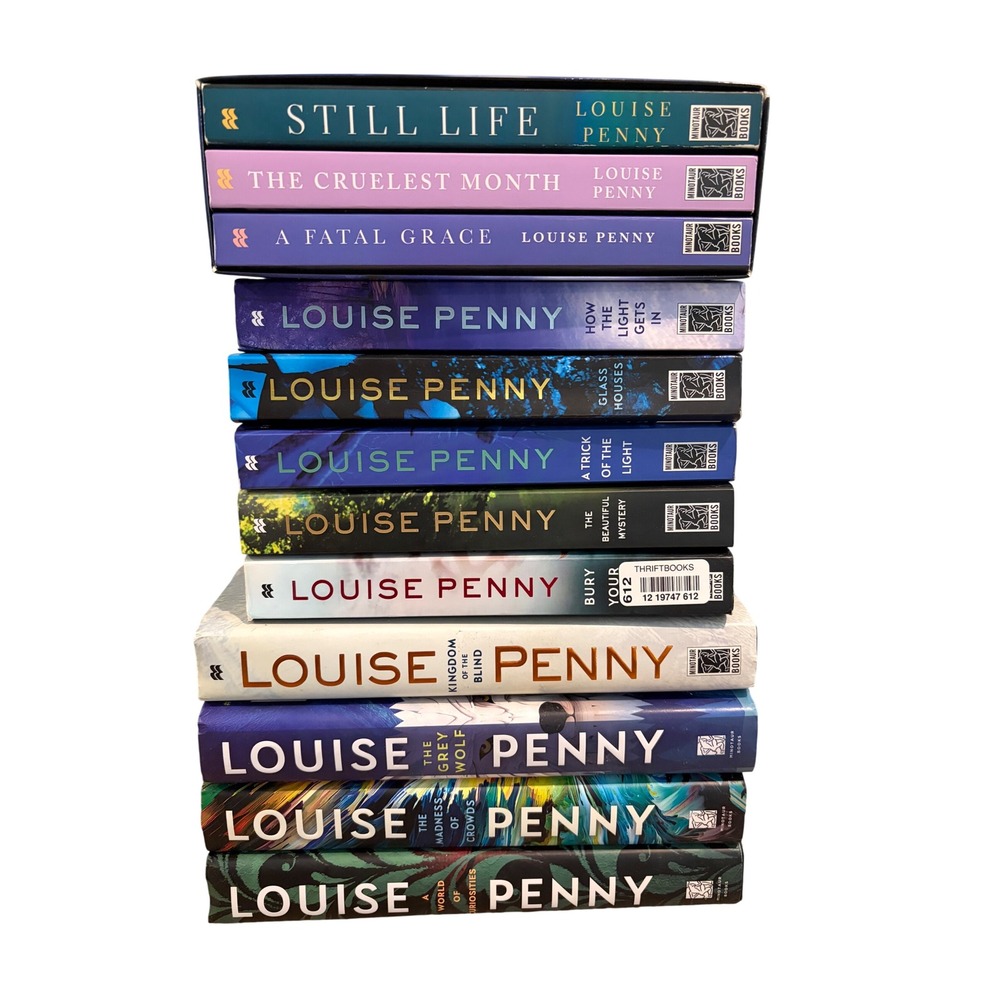 Louise Penny Chief Inspector Gamache Mystery Book Lot 12 Three Pines Series